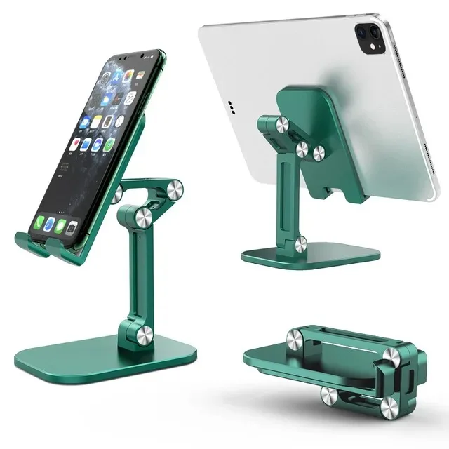 Drei Abschnitte faltbare Schreibtisch Handy Halter für iPhone iPad Tablet flexible Tisch Desktop verstellbare Handy Smartphone Ständer