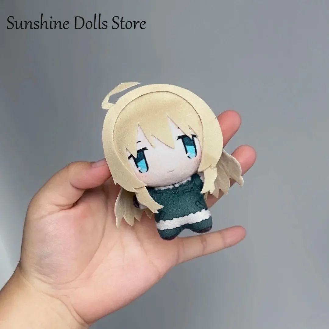 Anime Girls' Last Tour Yuri chito Adorable Plush Cotton Doll Body Figures Dolls 10CM Pendant Keychain Toys Plushie Xmas Gift