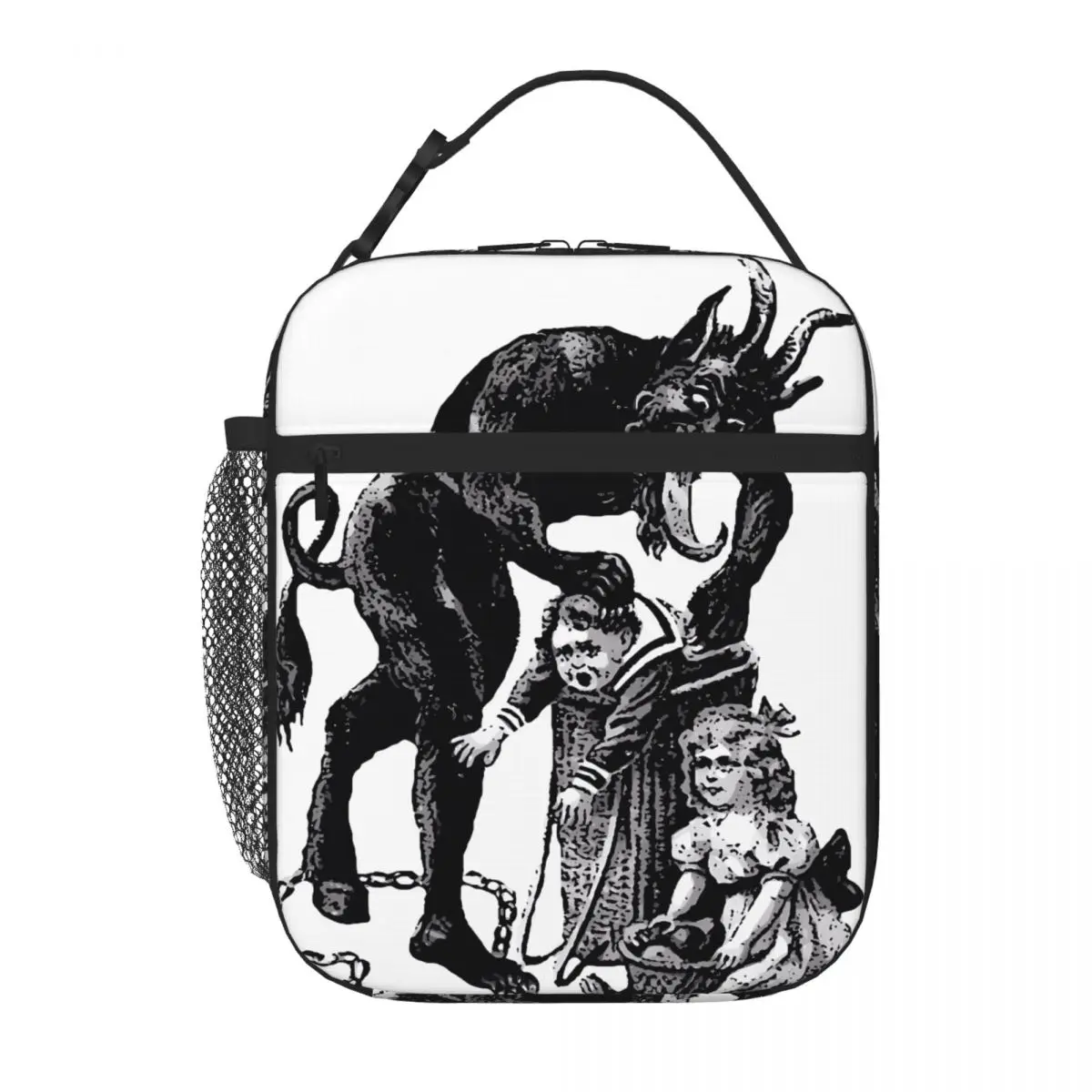 Bestselling Mr Krampus Animal Face Snack Bag Kindergarten Snack Lunch Carrier