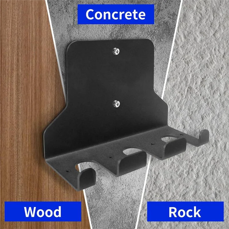 

Barbell Wall Mount Wall Mount Rod Storage Rack Vertical Hanging Heavy Duty Barbell Storage Hang Pole Rack-Y48A