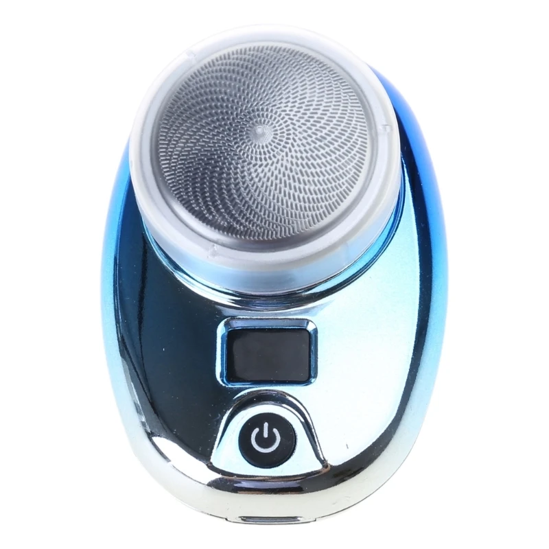 Travel Friendly จอแสดงผล LCD Beard Trimmer เครื่องโกนหนวดกันน้ำ USB ไฟฟ้า Trimmer