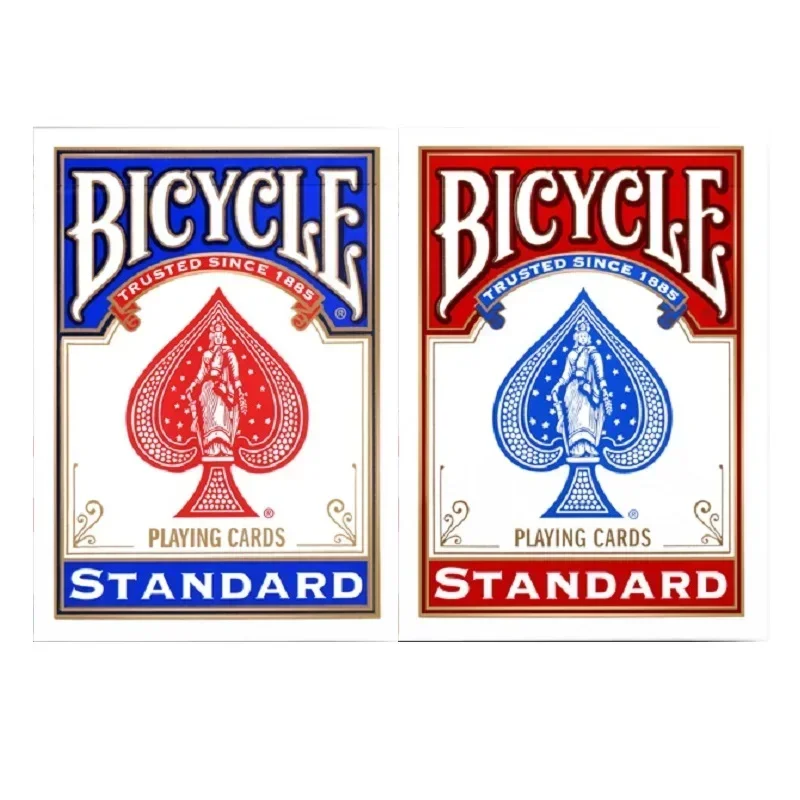 

2 Sets Bicycle Standard Index Playing Cards Red&Blue Rider Back Deck USPCC Poker Collection Entertainment