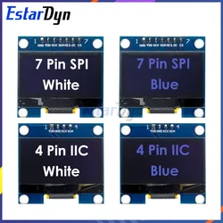 Estardyn RoHS 1.3 inch OLEDWhite/Blue SPI/IIC I2C Communicate Color 128X64 1.3 inch OLED LCD Display Module 1.3