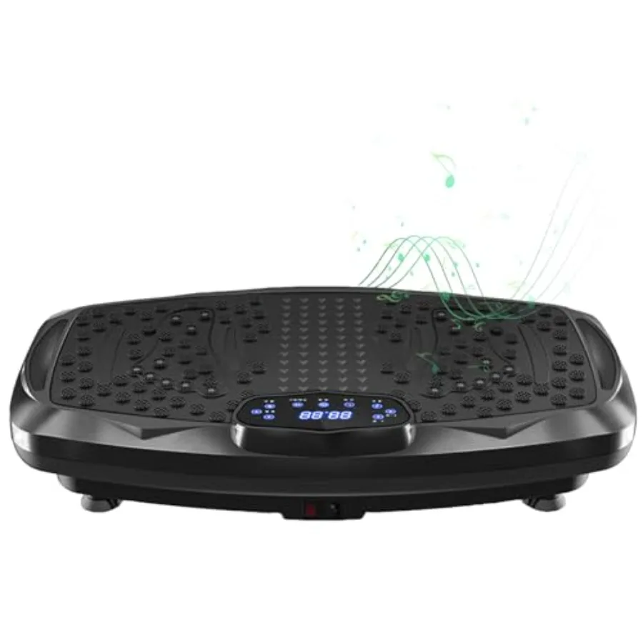 

Виброплатформа для домашних тренировок и похудения с 99 уровнями интенсивности, для тренировки всего тела, синяя