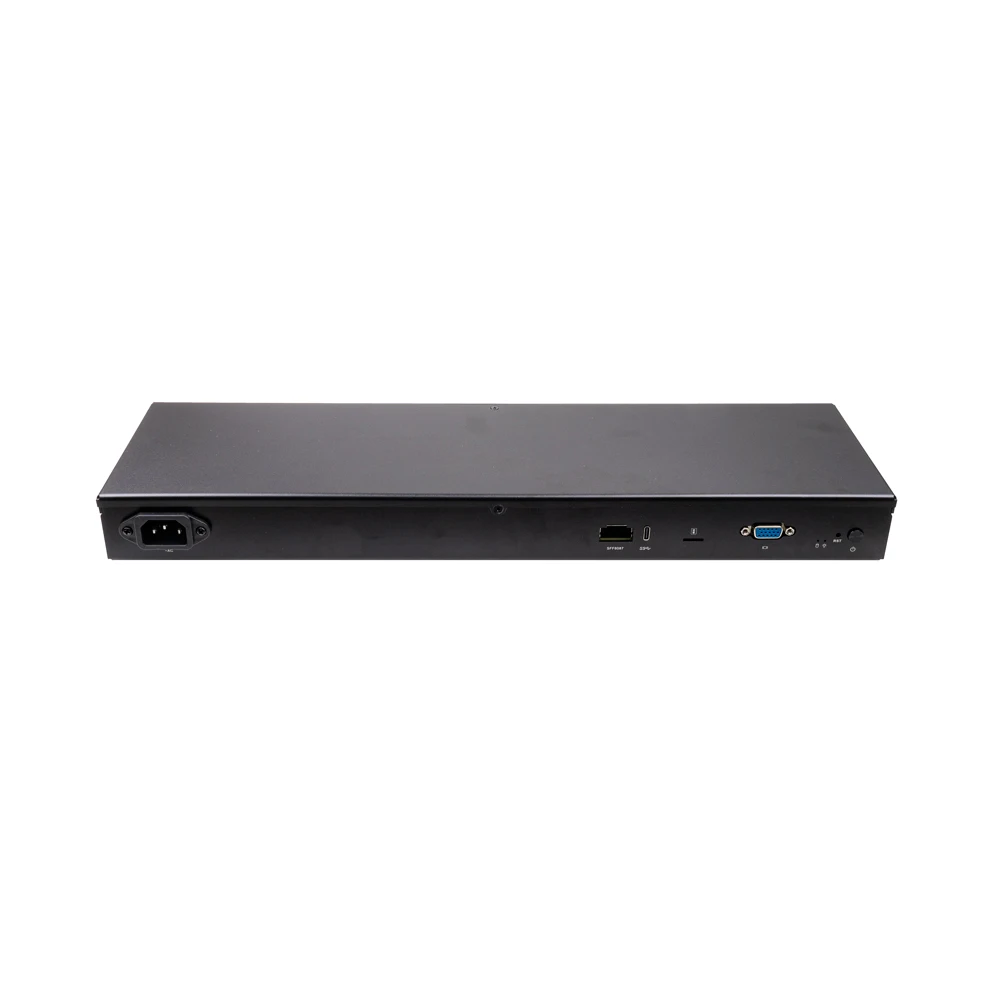 Imagem -03 - Qotom 1u Rack Router Firewall Q20331g9 Q20342g9 Processador Atom C3758r C3808 Aes-ni Mini Pc- 5x 2.5g Lan 4x 10gbe Sfp +