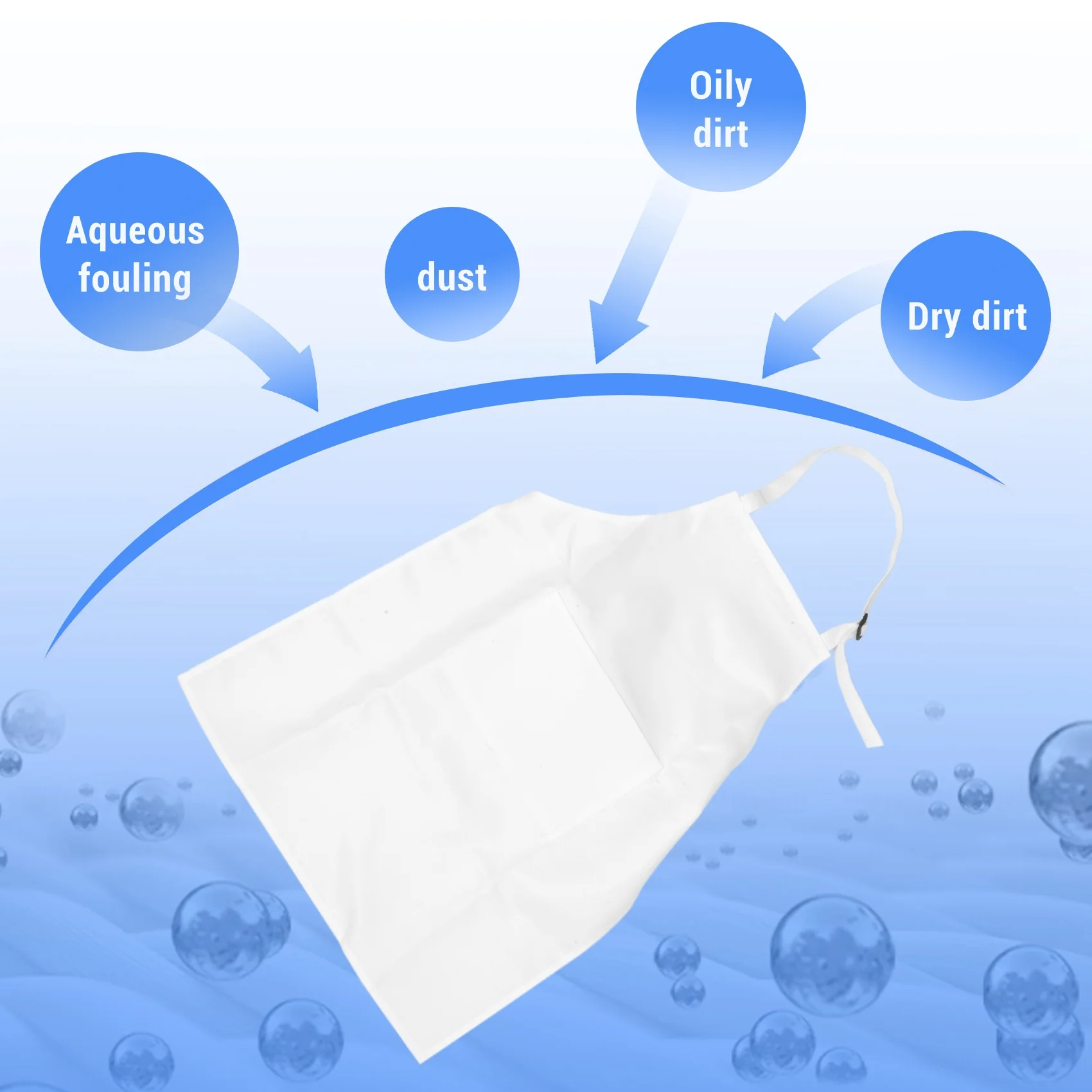 

6-Piece Children's Apron And Chef Hat Set Adjustable Children's Kitchen Apron For Cooking And Painting-ABQU