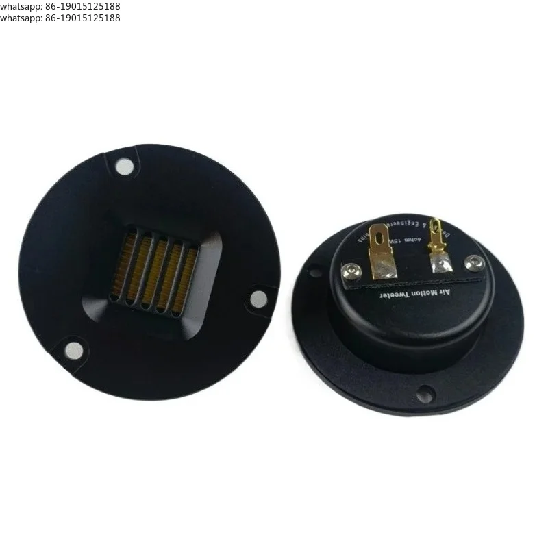 2Pcs 68mm Ribbon Tweeter Audio Speaker Aluminum Alloy Pneumatic Tweeter 8 Ohm 15W  Haier Type Air Motion Treble Speaker