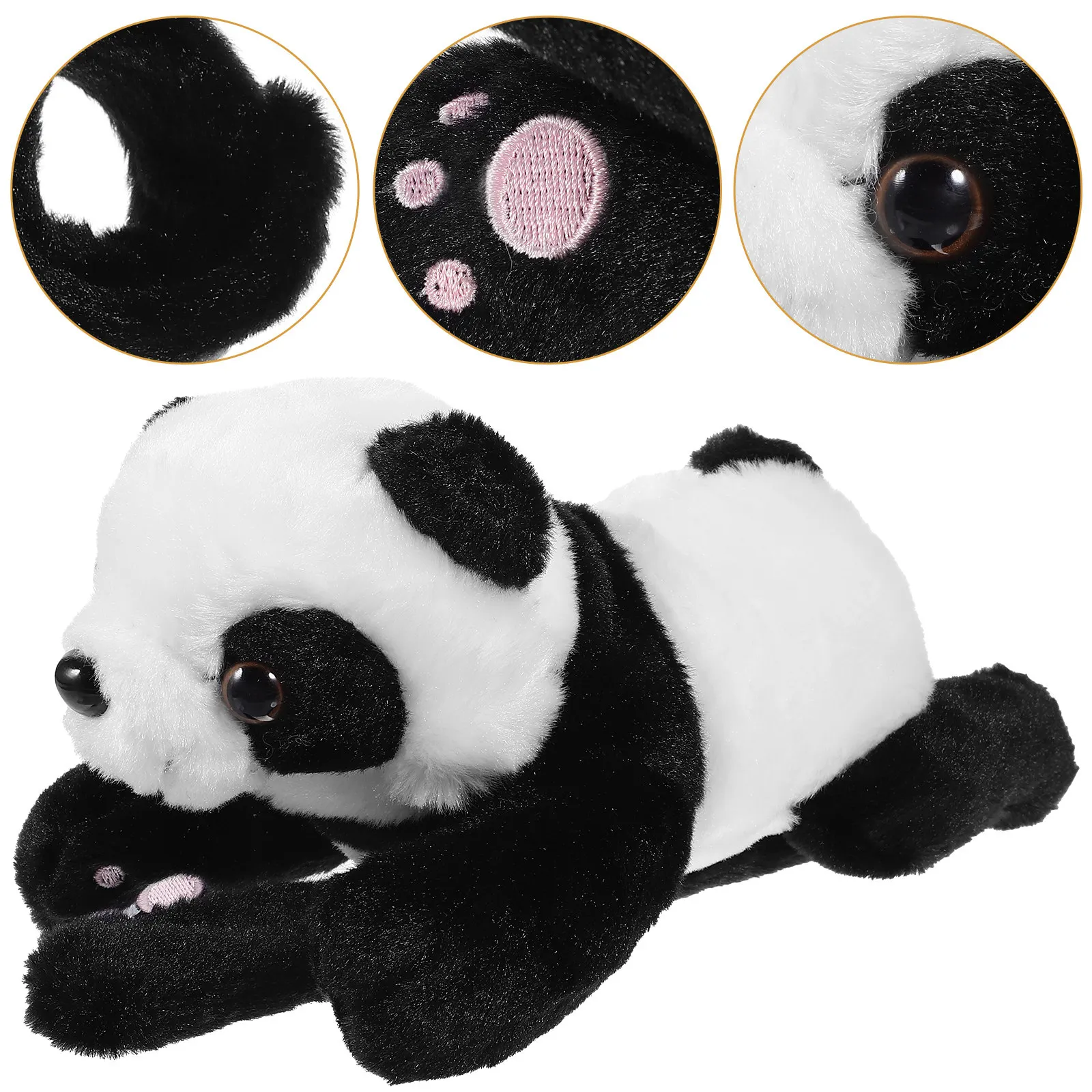 

Panda Snap Bracelet Soft Comfortable PP Cotton Wristband for Kids Adorable Animal Design Hand Eye Coordination Gift Party Favor