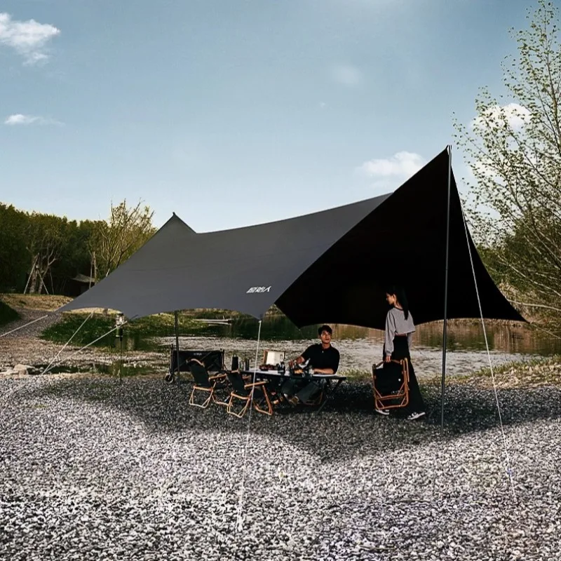 Octagonal Oxford Cloth Tent Portable Sun Protection Waterproof Beach Family Party Tent Tourism Camping Hiking Outdoor Tents