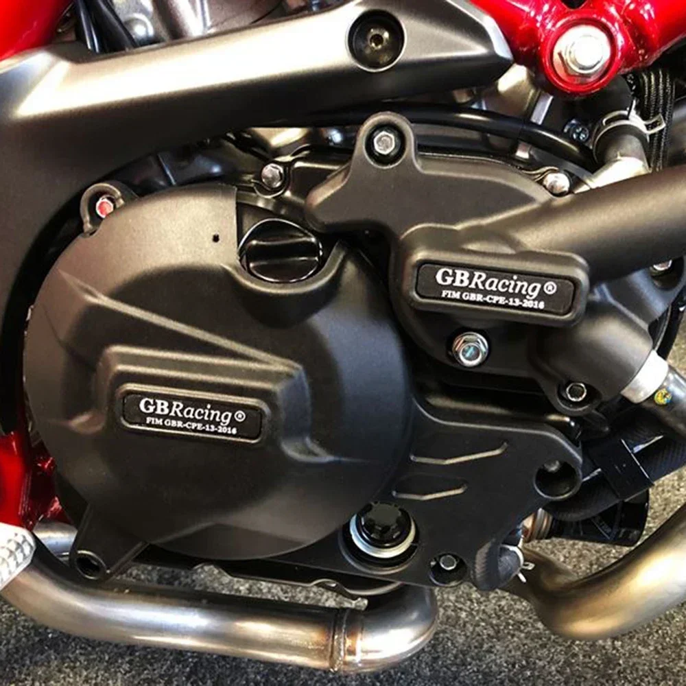 GBRacing for Suzuki SV650 SV650X DL650 2015-2022 Motocross Accessories Secondary Engine Cover Protection Kit