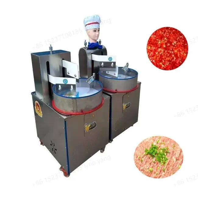 

Good Price High Automation Ground Beef Smasher For Hamburger Meat / Machine For Chopping Meat / Meat Grinding Cutting Machine