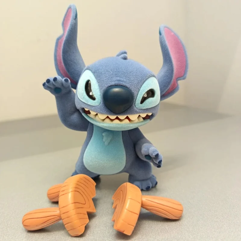 52 игрушки Stitch Super Destruction King Series слепая коробка милое настольное украшение модная загадочная коробка детский подарок на день рождения фестиваль подарок