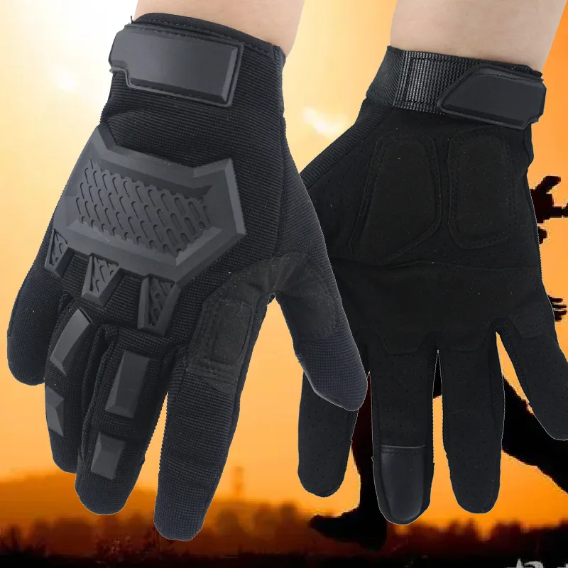 

Tactical Gloves All Refer Touch Screen Training Operations Outdoor Sports Wear-resistant Motorcycle Gloves Unisex