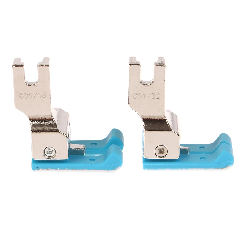 1PC CD1/32'' 1/16'' Industrial Sewing Machine Plastic Double Compensating Presser Foot Lockstitch Sewing Machine Standard Foot