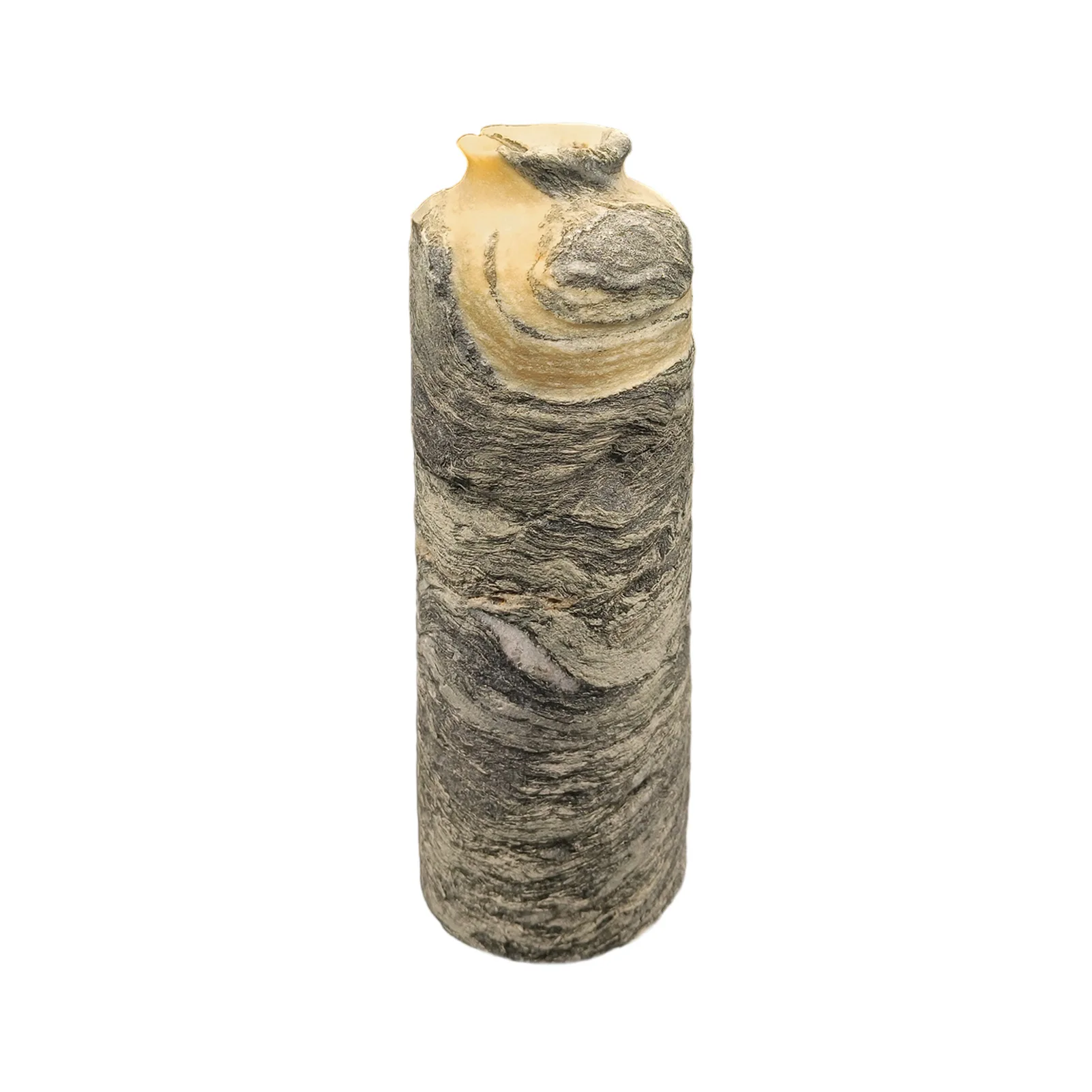 Light luxury marble vase, living room coffee table entrance ornament, high-end soft flower ware, accompanying gifts