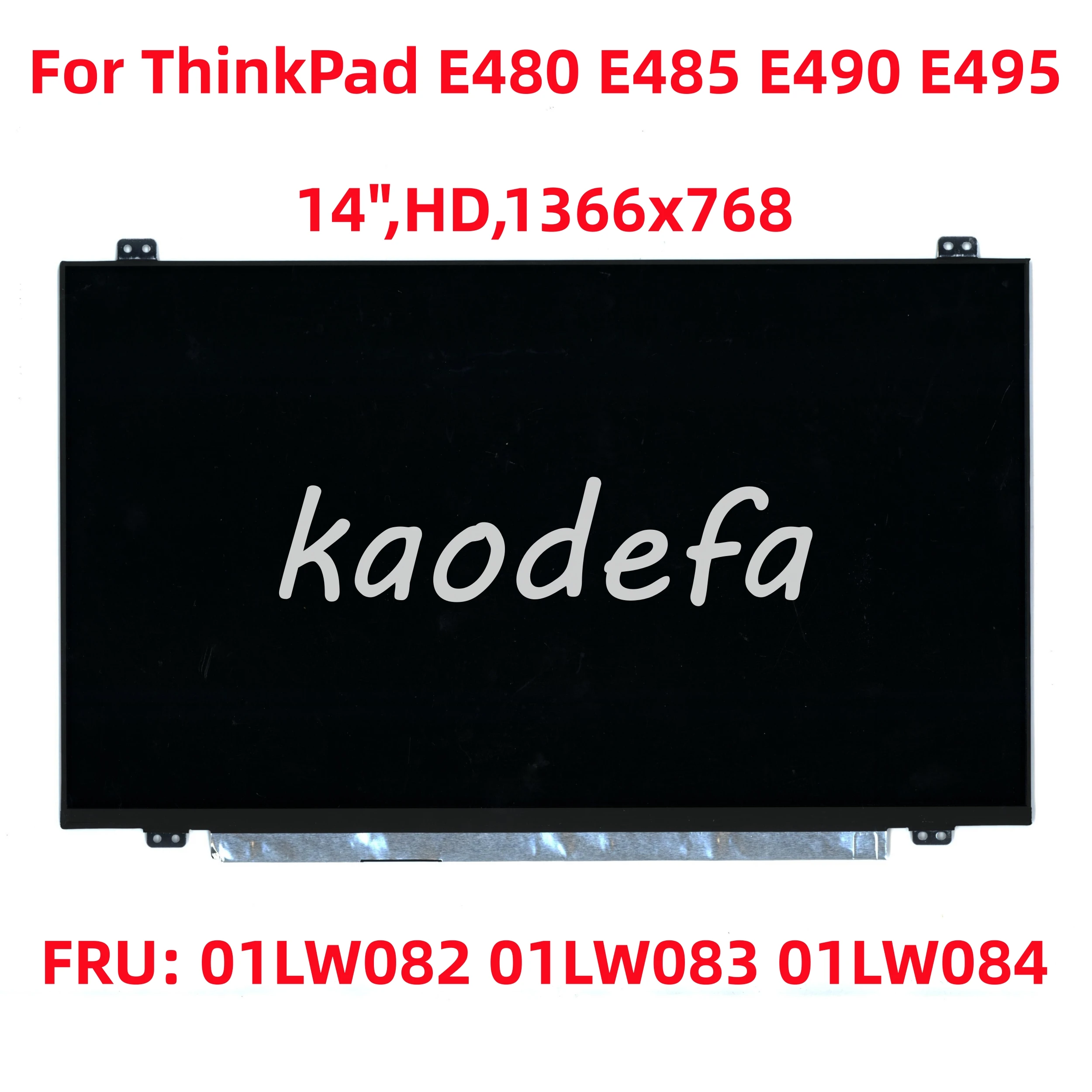 For Lenovo ThinkPad E480 E485 E490 E495 laptop Screen 14