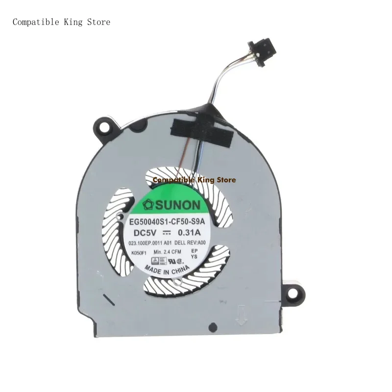 ll Replacement CPU Cooling Fan for Dell Latitude 13 5300 5310 2-in-1 0KC1WR KC1WR EG50040S1-CF50-S9A