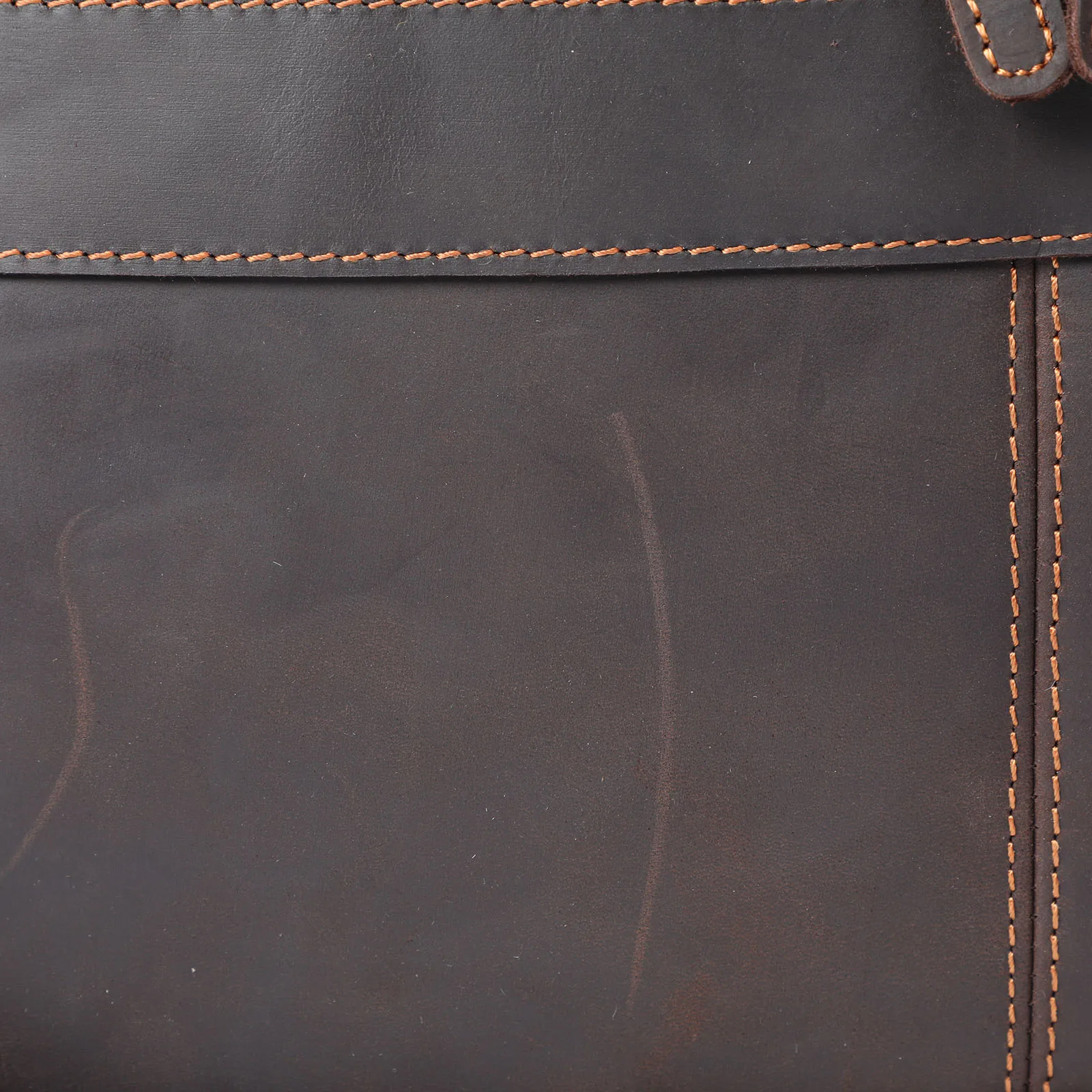 Vintage Echtleder Herren Aktentasche 15" Laptop-Tasche Arbeits- und Business-Herrentasche aus Crazy Horse Leder Schultertasche Handtasche – Detail 17
