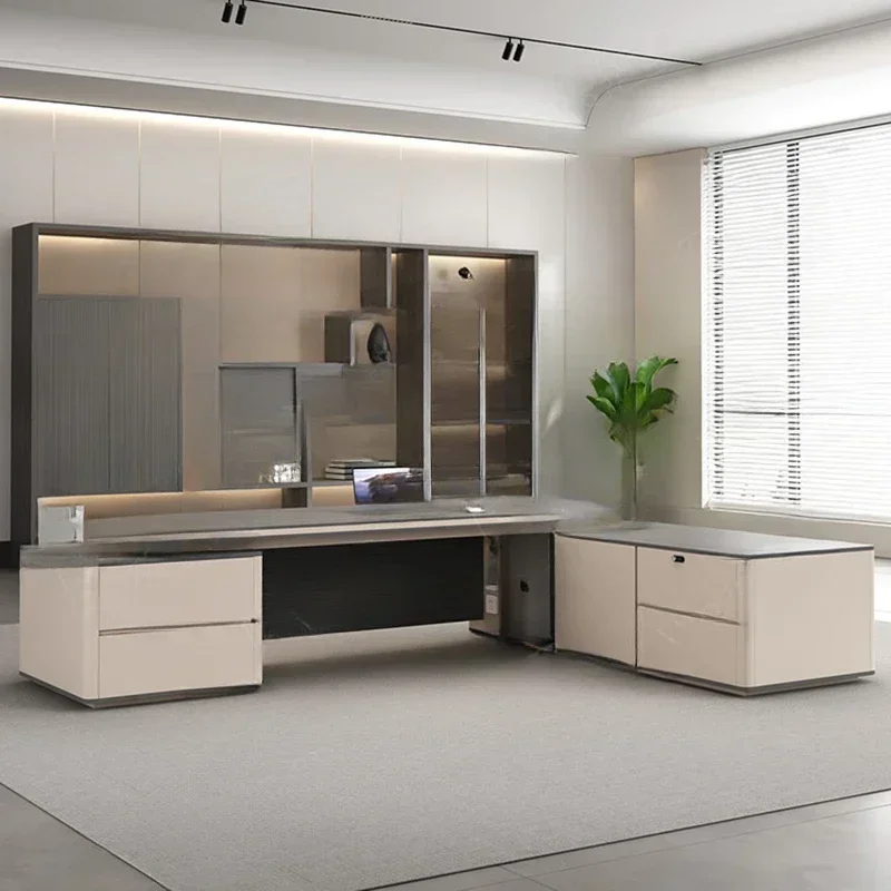 

Bedroom Work Desk Computer Office Executive Workstation Gaming Organizer Work Desk Vanity Bureau D'ordinateur Modern Furniture