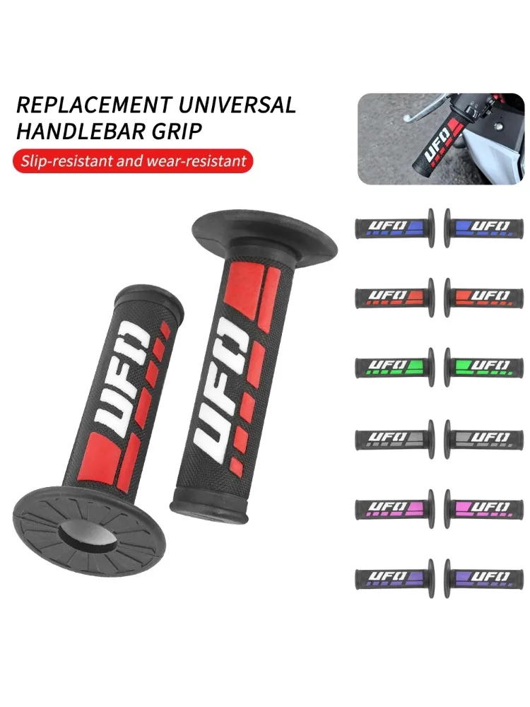 AliExpress NONE 7/8" 22 24mm Motorcycle Handle Bar Scooter Dirt Bike  Motocross Handle Grips Rubber Gel Hand Handlebar Grips For ATV Universal