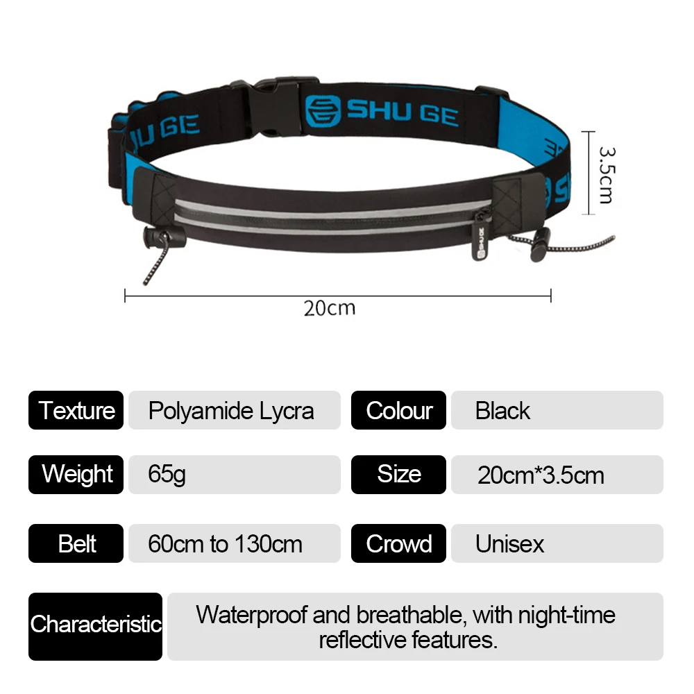 NEWBOLER Поясная сумка для бега Поясная сумка для бега для мобильного телефона Спортивная поясная сумка Мужчины Женщины Скрытые спортивные сумки Мобильный марафон для бега