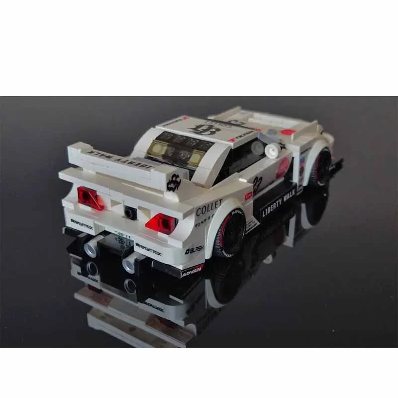 

MOC-236992 Новый классический городской спортивный автомобиль, гоночный строительный блок, 452 шт., игрушка в подарок на день рождения для мальчиков и детей