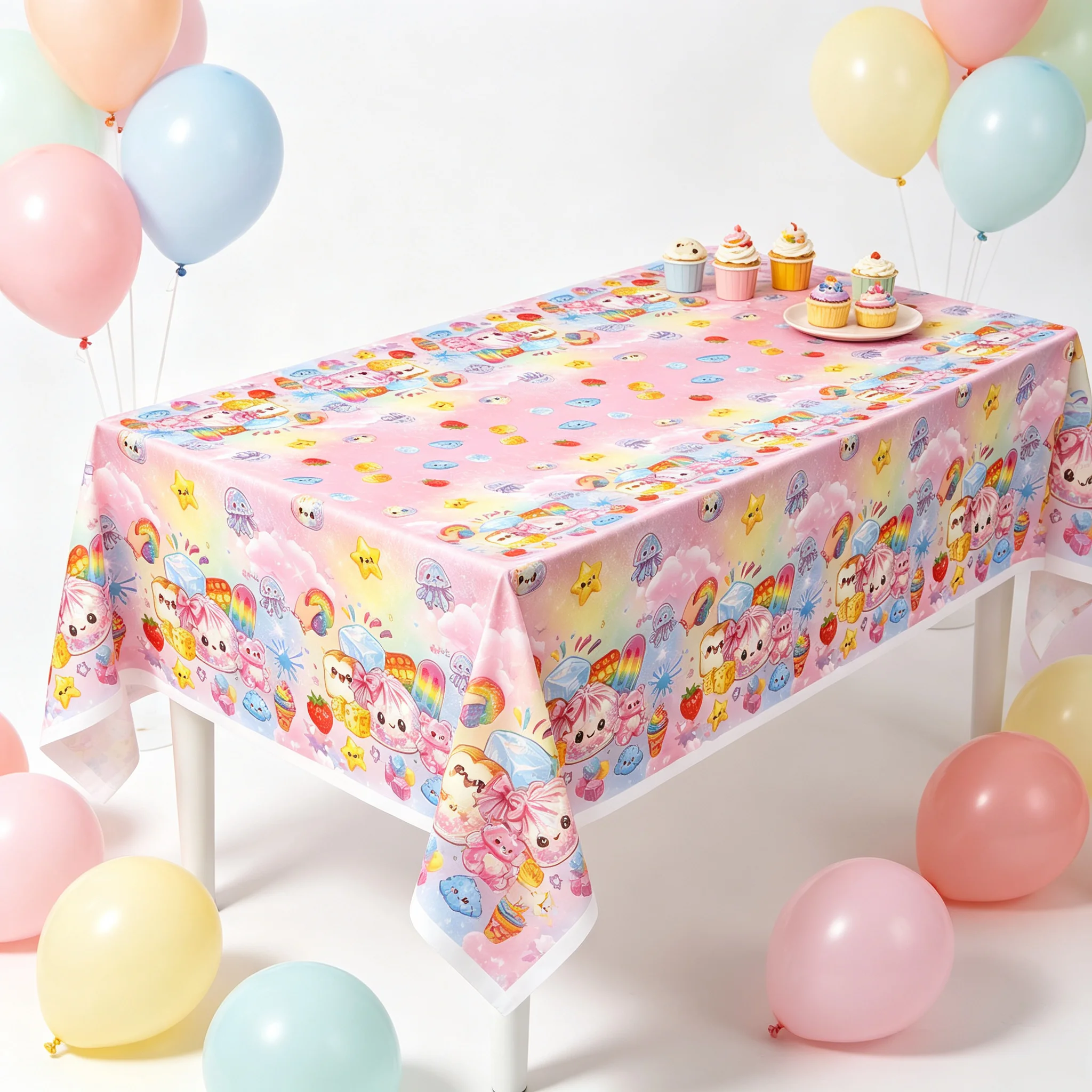 어린이 생일 일회용 식탁보 54×108인치(137×27 - Table Cloth Disposable 리뷰 및 가격