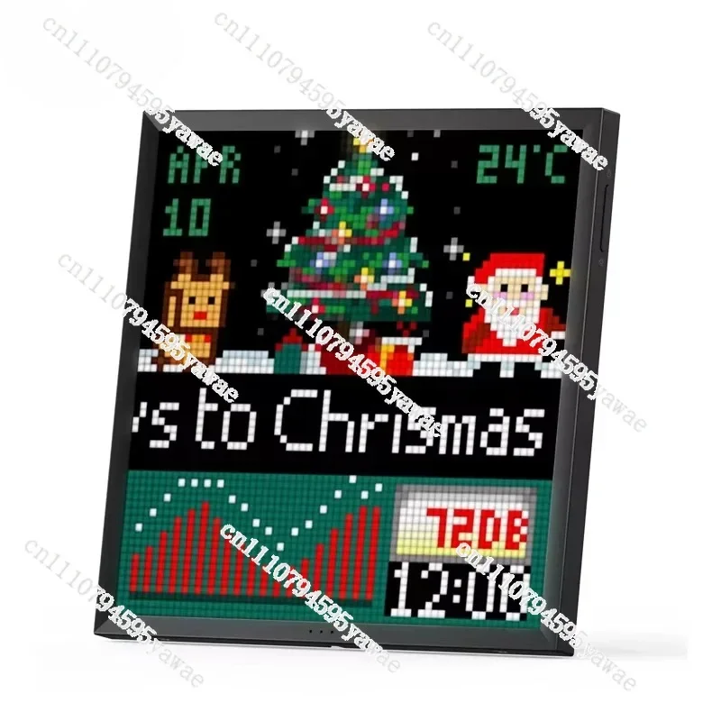 For Divoom Pixoo 64 WiFi 64 X 64 LED Panel For Gaming Room Decoration Pixel Art Display WiFi Cloud Digital Frame