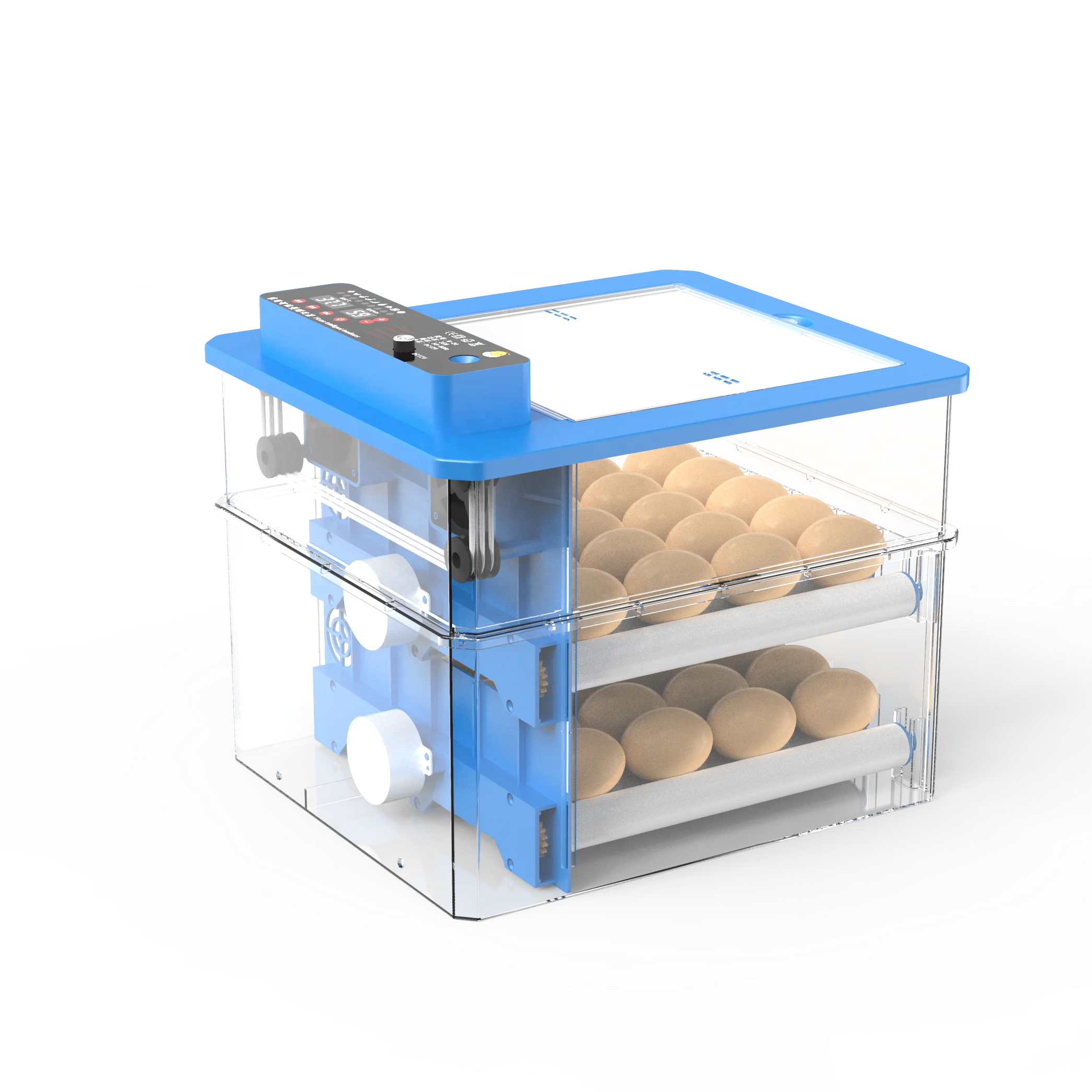 20PCS 40PCS High Hatching Rate Small Egg Incubator Full Automatic Incubator