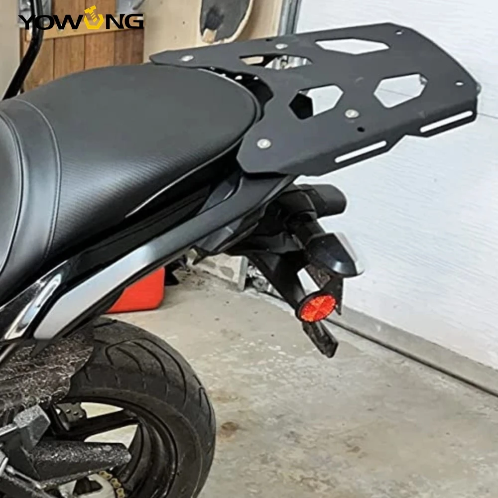 

For KAWASAKI VERSYS 650 KLE650 2015-2024 Rear Enlargement Rack Luggage Rails Support Shelf Case Holder Trunk Frame Plate Bracket