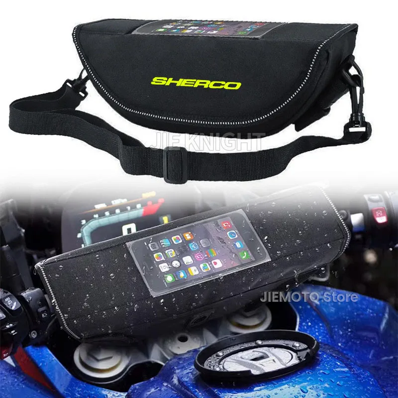 

For SHERCO SE-F SE-R SE SEF 2014-2023 2024 Motorcycle Handlebar bag waterproof handlebar travel navigation bag