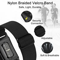 Scrunchie Straps for Whoop 4.0 Band accessories Sports Adjustable Nylon loop bracelet correas replacement belt for Whoop 4.0 3.0