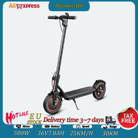 W6 Electric Scooter 500W Adult E-Scooter 36V 7.8Ah Escooter 35km/h Max Speed Support APP 30km Long Range City Electric Scooters