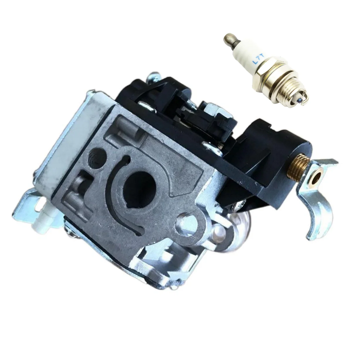 Carburetor Spark Plug Kit for ZAMA PB-255 PB-255LN ES-255 ES-250 PB-250 RB-K85 RB-K90 RB-K106 ECHO PB-251 PB-265L Handheld Blowe