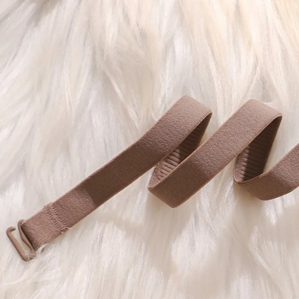 シンプルなスリムワイヤレスディープVブラ、跡がつかないVネック下着、女性用調節可能な無地ガールズシームレスブラスポーツ