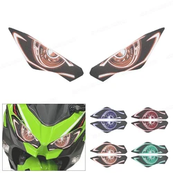For KAWASAKI NINJA400 NINJA 400 2018 2019 2020 NINJA 650 NINJA650 2020 Motorcycle Headlamp Protection Sticker Decoration Sticker