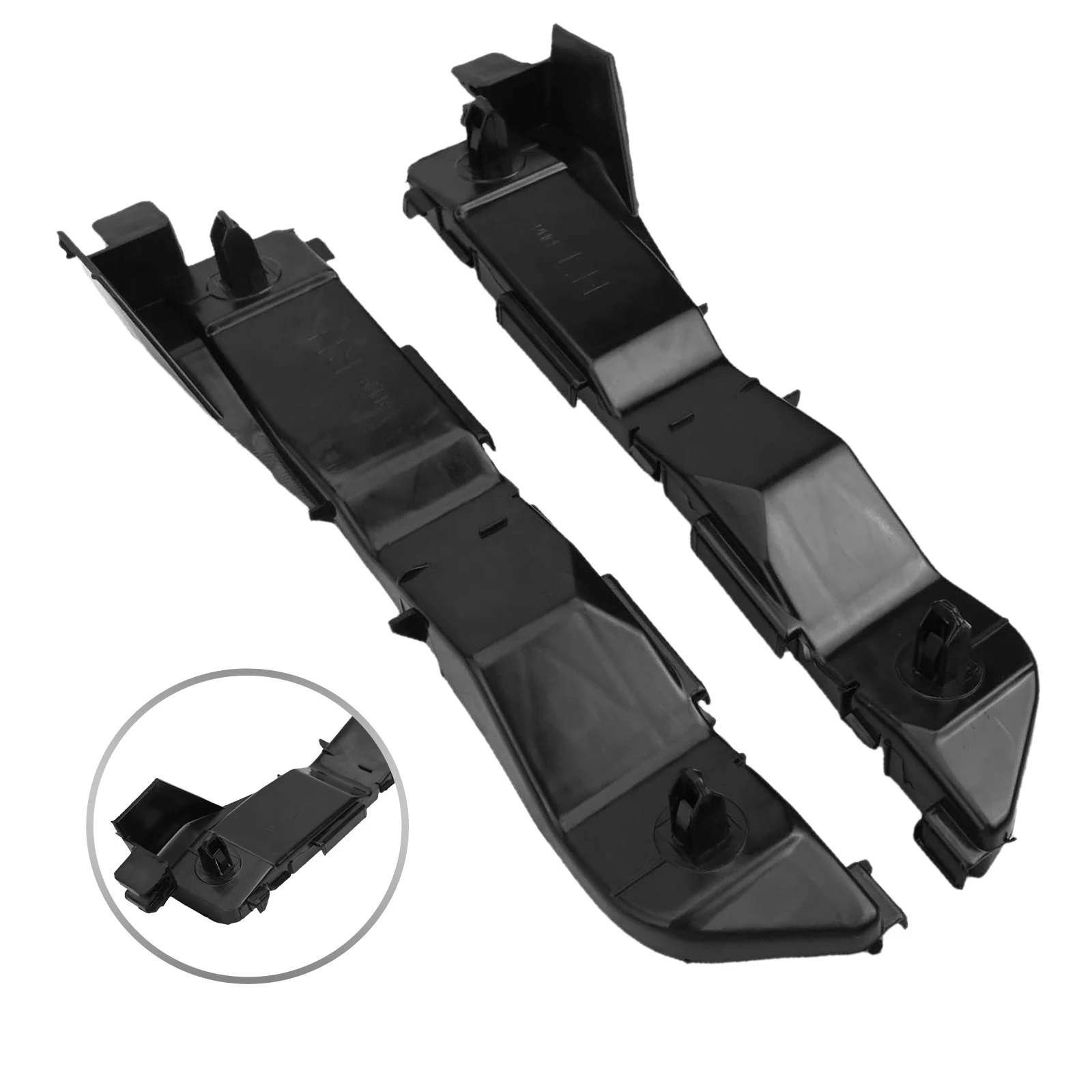 

Для Toyota для Avensis II T25 2003 2008 2 шт. фиксатор переднего бампера левый и правый опорный кронштейн высокопрочный материал ABS