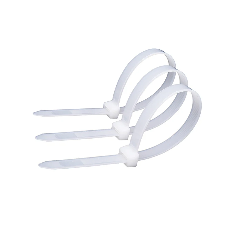 250/1000PCS Self-locking Plastic Nylon Tie White 3*100 3*150 4*200 Cable Tie Fastening Ring Zip Wraps Strap Nylon Cable Tie Set