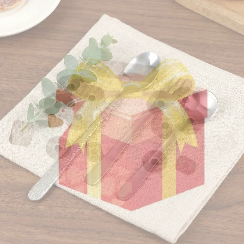 【HG】Stainless Steel Fork Spoon Tableware Set Modern Salad Spoon Cake Fruit Fork for Housewarming Present