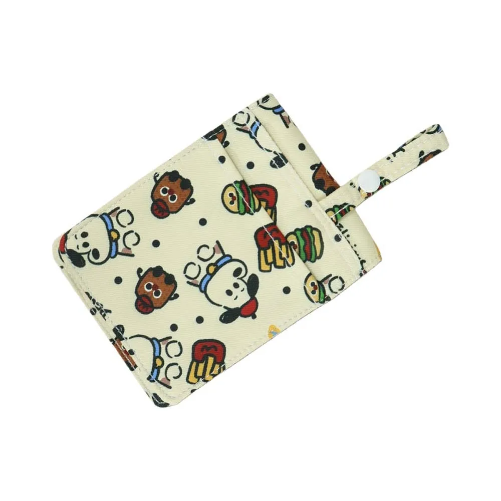 

Large Capacity Cartoon Nurse Pencil Bag Flip Cover with Magnetic Double-layer Nurse Pencil Case Clip Insert in Pocket Waterproof