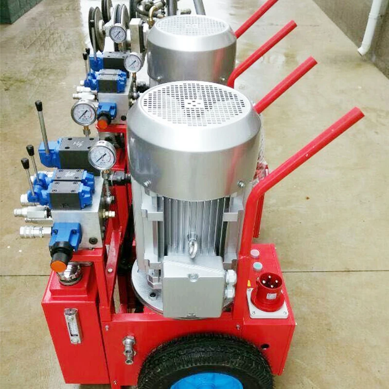 18/22kw Wire Saw Machine For Marble Granite Cutting Diamond Rope Saw Machines Low Price Concrete Cutter Machine