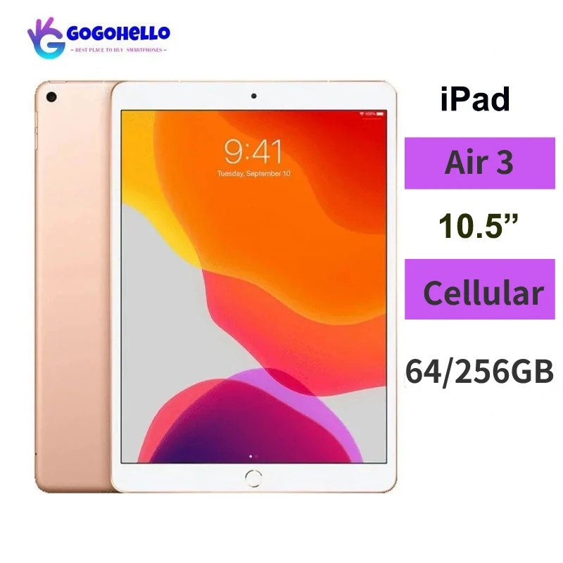 

Apple iPad Air 2019 10.5'' iPad Air 3rd Generation Wifi Cellular 64 256GB 3GB RAM A12 Bionic Tablet Unlocked Original Used iPad