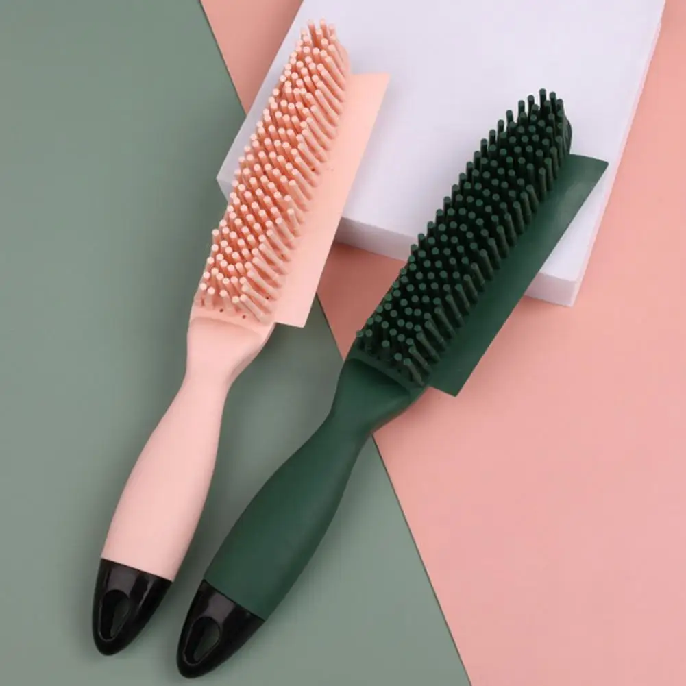 

Pet Grooming Brush Dual-use Soft Bristles Curved Handle Gentle Bristles Scraping Pet Dogs Cats Hair Remover Brush Pet Supplies