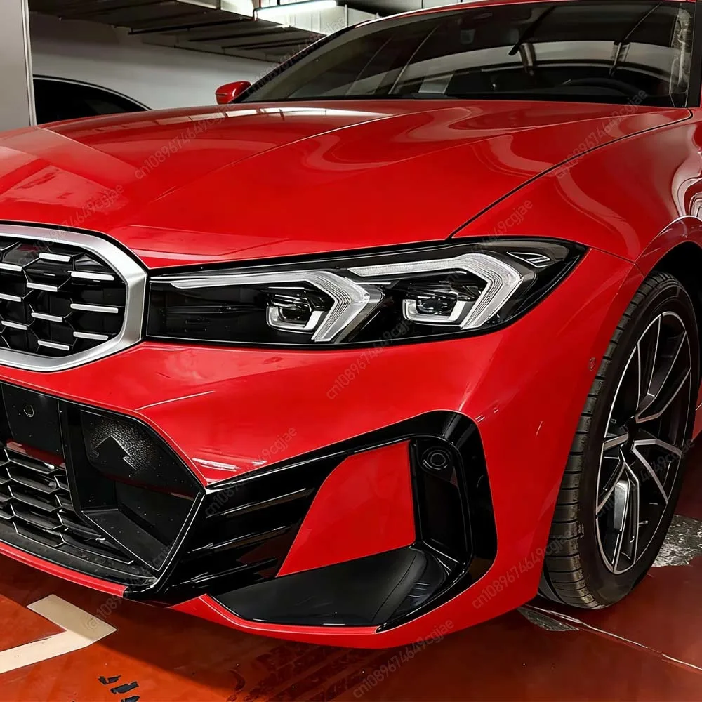 

Front Bumper Splitter Side Spoiler Air Vent Lid Cover Kit For BMW G20 G21 M-Sport 320i 325i 330i 320d M340i LCI 2022-2025 Tuning