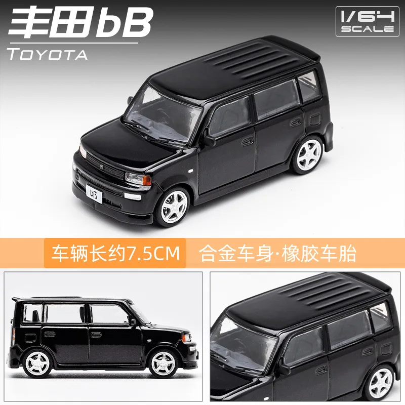 1:64 Toyota Bb Small Proportion Simulation Alloy Static Car Model