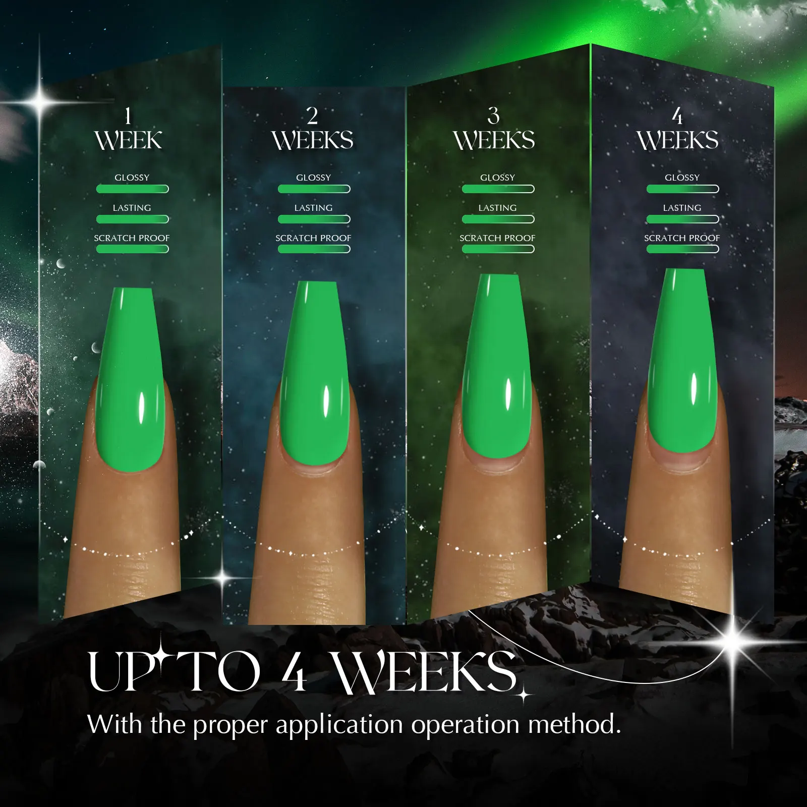 Rosalind 10 قطعة طقم طلاء أظافر جل ملون طبقة سفلية ربط وطبقة علوية الأشعة فوق البنفسجية LED مصباح مسمار الفن #4