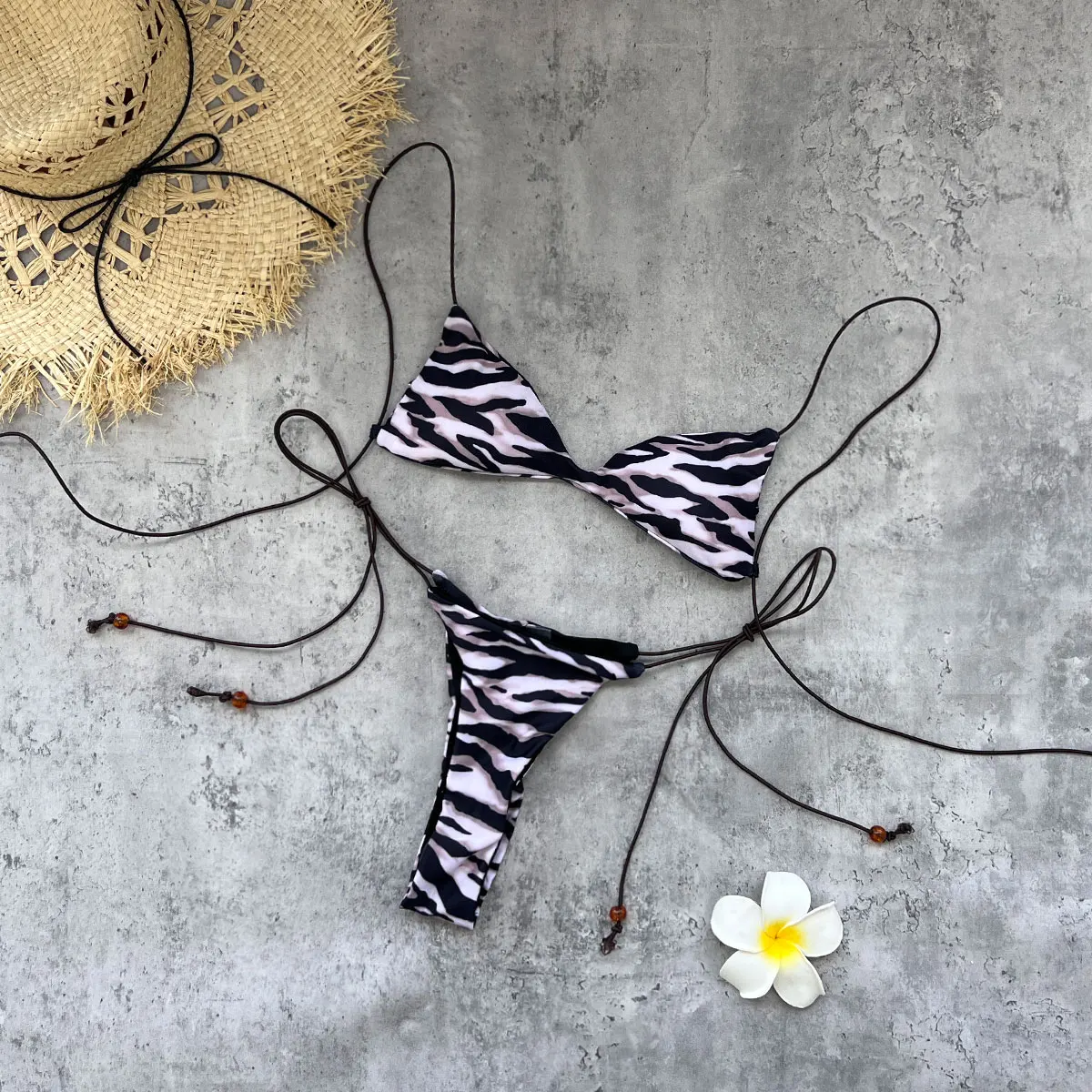 Fashion Strapped Mirco Bikini Women Swimsuit Sexy Bandeau Biquini Lady Swimwear Bathing Suit Female Beachwear Swimming Suit 2026