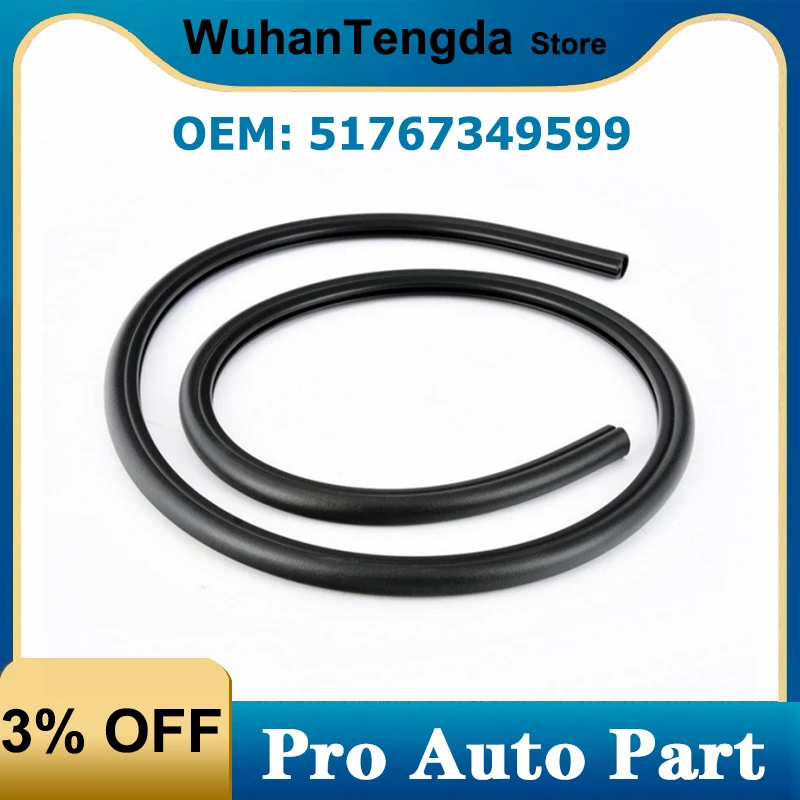 

51767349599 51767347394 Front Rear Engine Hood Cover Rubber Seal Strip for BMW 5 Series G11 G12 G30 G38