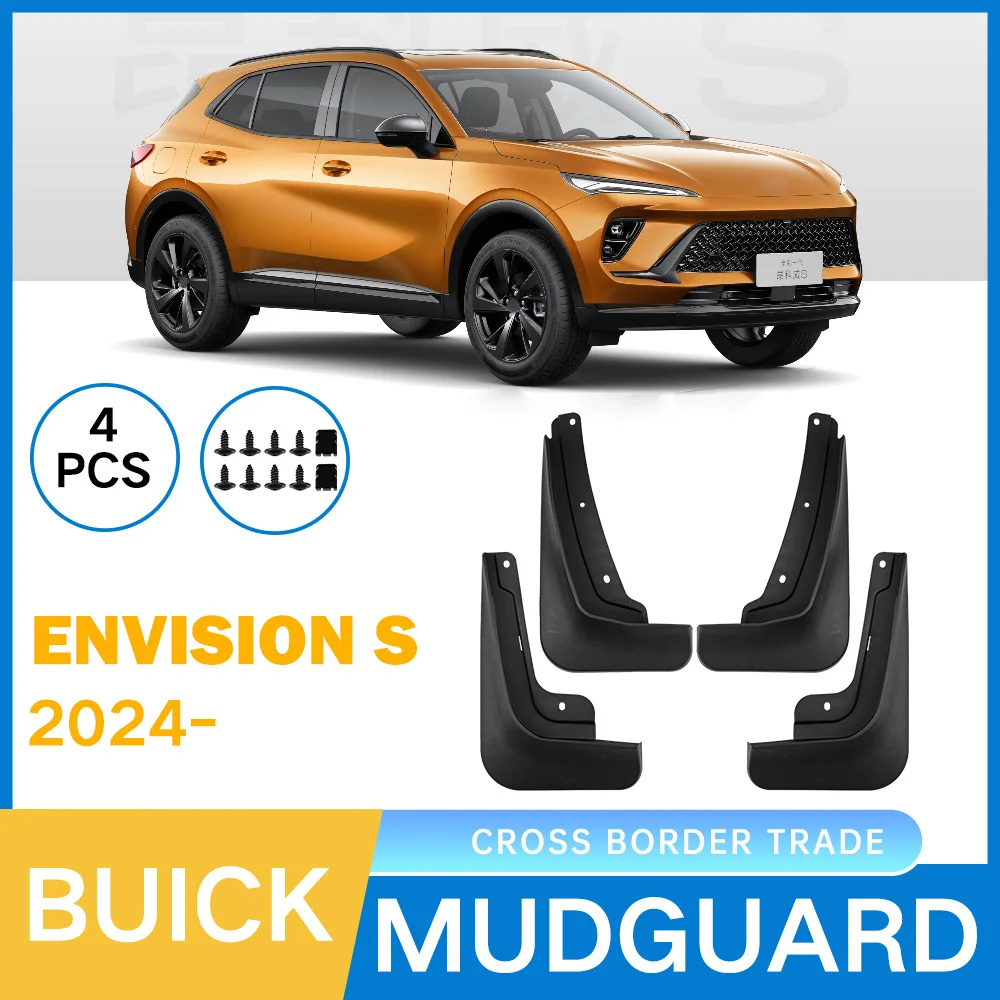 

Fenders For Buick Envision S 2024 car tire mudguard modification,Front Rear Flares Splash Guards Cover Car Accessorie