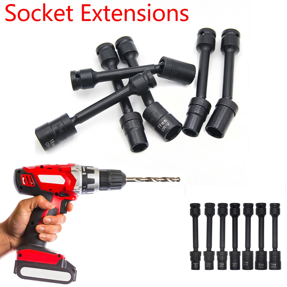 7Pcs 1/2-Inch Drive…